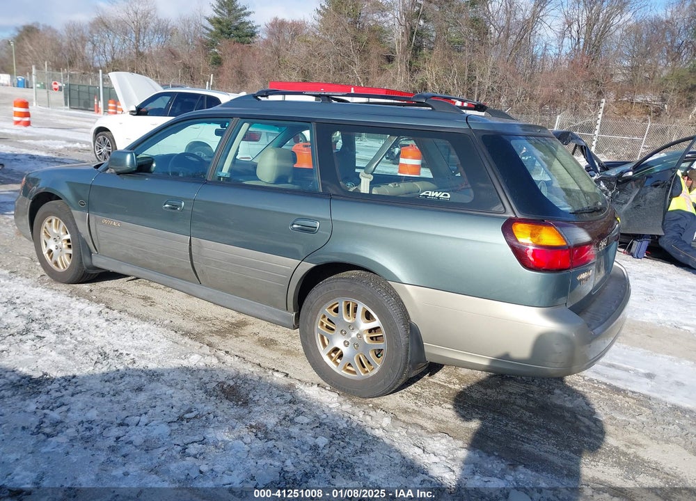 2002 SUBARU OUTBACK H6-3.0 L.L. BEAN EDITION VIN: 4S3BH806X27659962