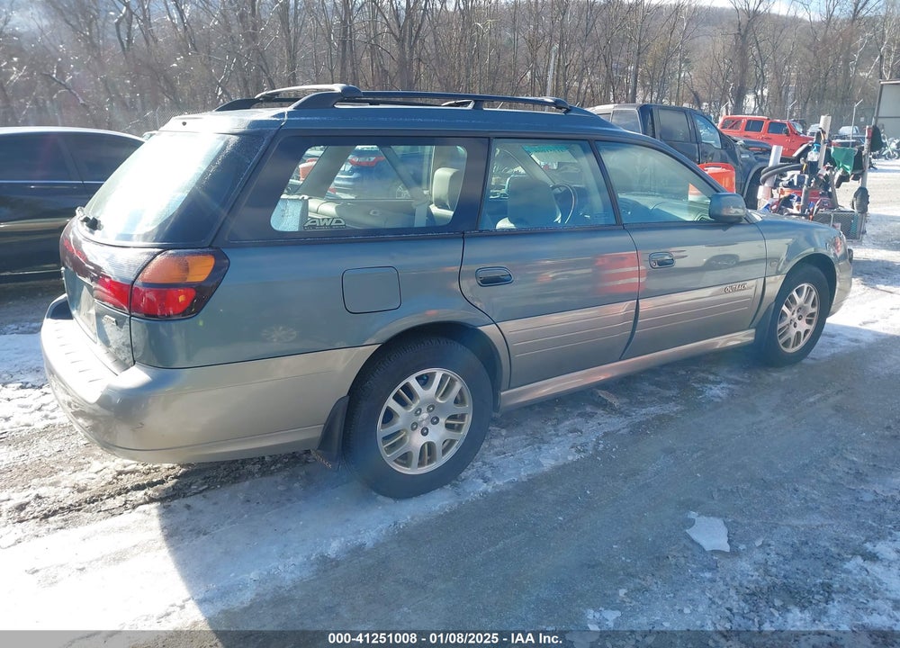 2002 SUBARU OUTBACK H6-3.0 L.L. BEAN EDITION VIN: 4S3BH806X27659962