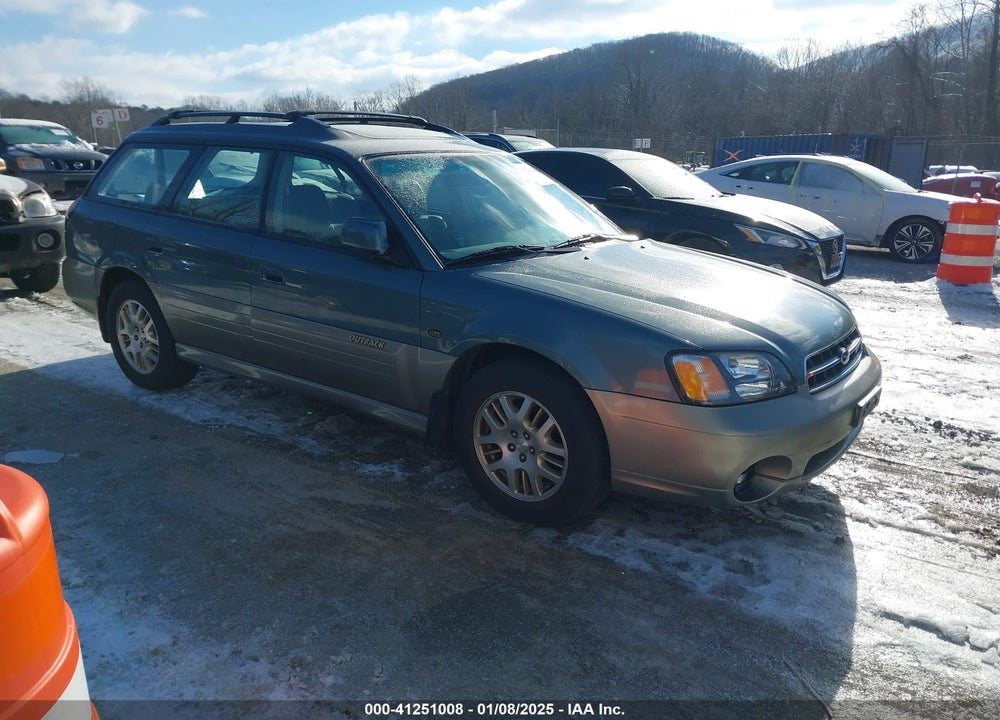 2002 SUBARU OUTBACK H6-3.0 L.L. BEAN EDITION VIN: 4S3BH806X27659962