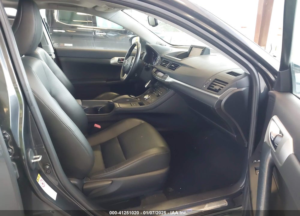2011 LEXUS CT 200H PREMIUM VIN: JTHKD5BH9B2036112