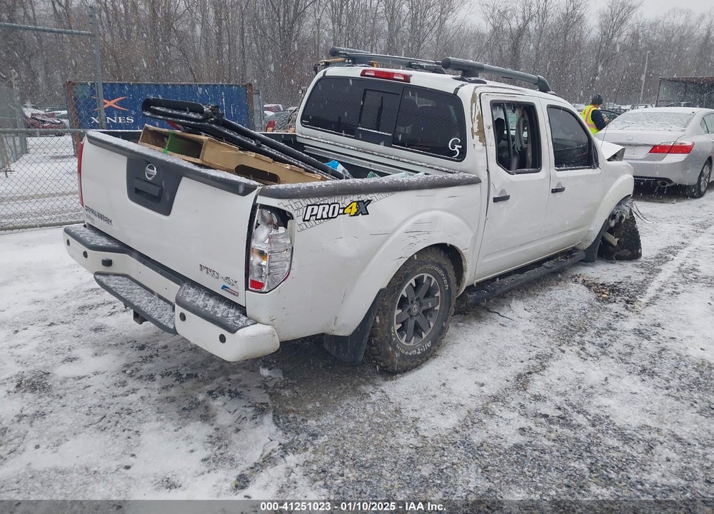 2017 NISSAN FRONTIER VIN: 1N6DD0EV6HN776526