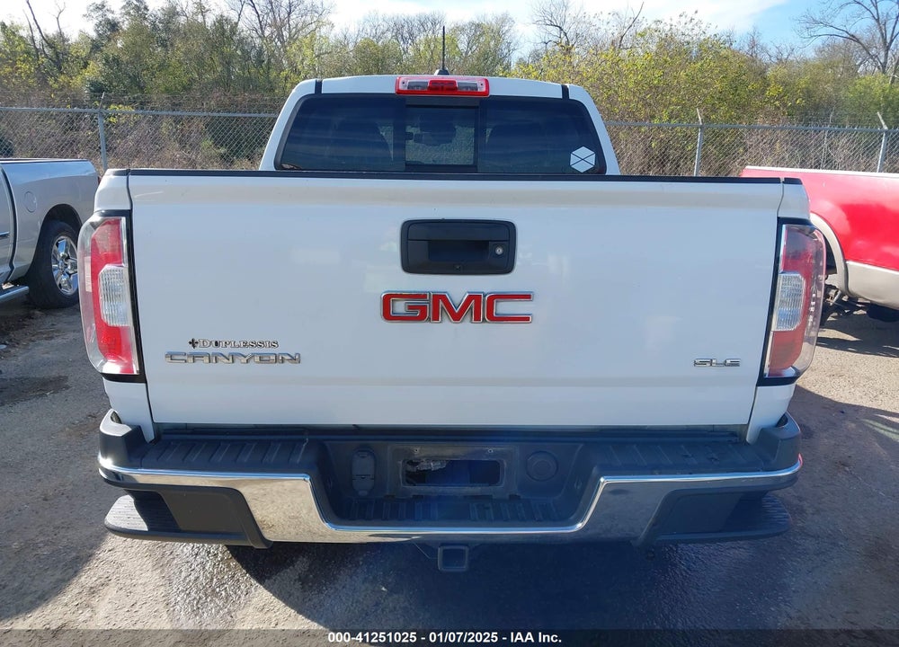 2017 GMC CANYON SLE VIN: 1GTG5CEN4H1155582