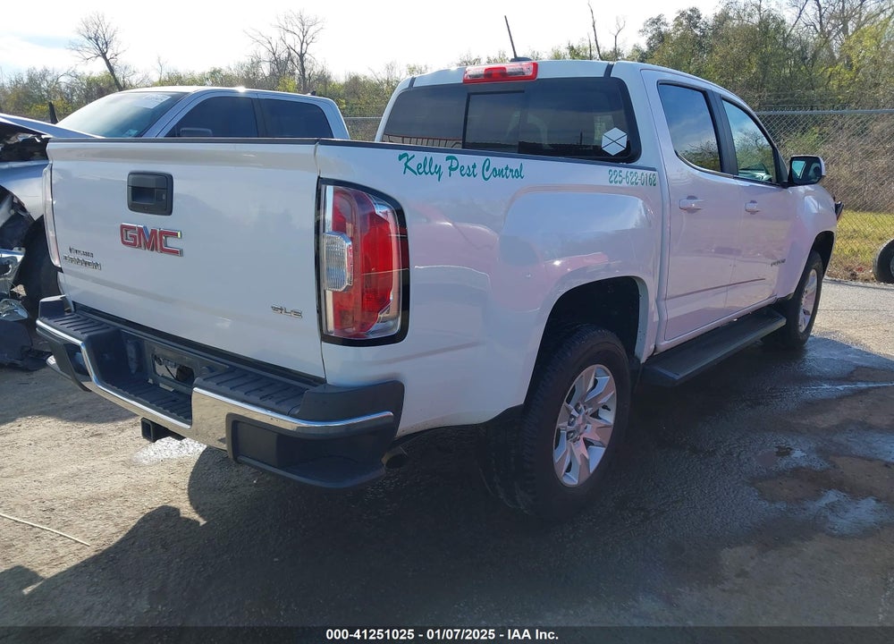 2017 GMC CANYON SLE VIN: 1GTG5CEN4H1155582