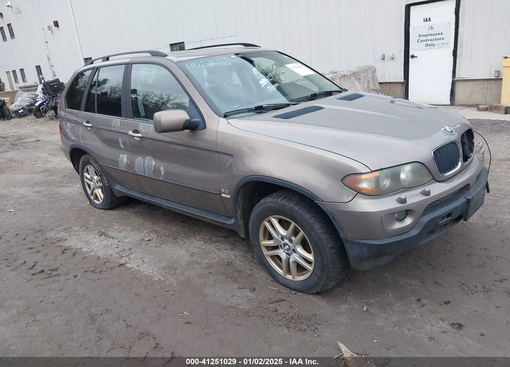 2004 BMW X5 3.0I VIN: 5UXFA13574LU32060