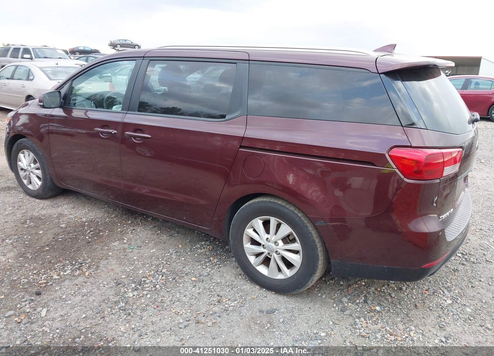 2017 KIA SEDONA LX VIN: KNDMB5C16H6238361