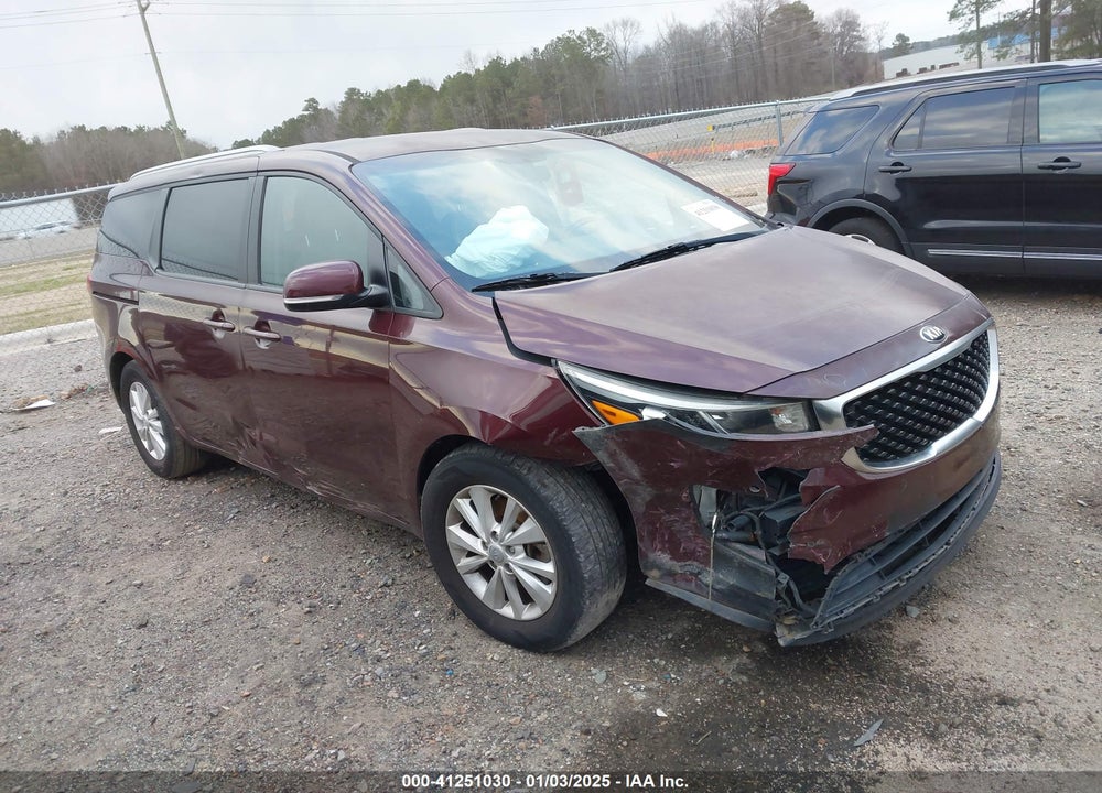 2017 KIA SEDONA LX VIN: KNDMB5C16H6238361