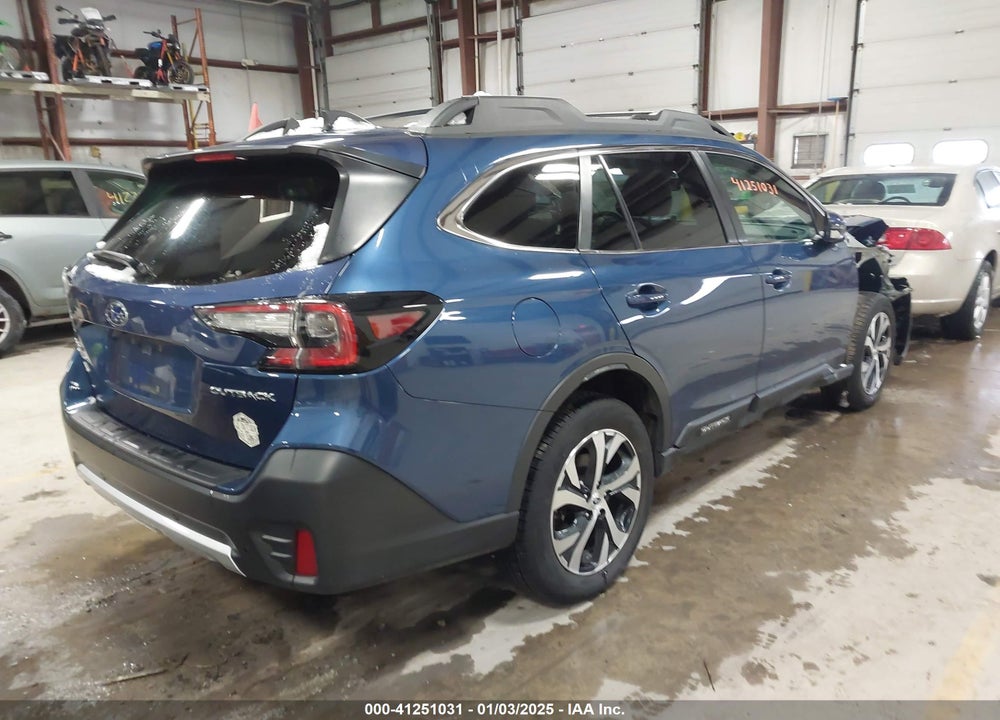 2022 SUBARU OUTBACK LIMITED VIN: 4S4BTANC0N3262773
