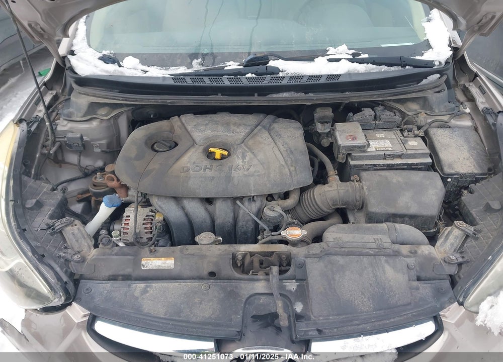 2012 HYUNDAI ELANTRA VIN: 5NPDH4AEXCH142066