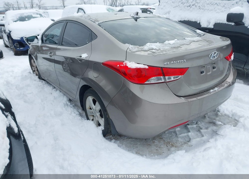 2012 HYUNDAI ELANTRA VIN: 5NPDH4AEXCH142066