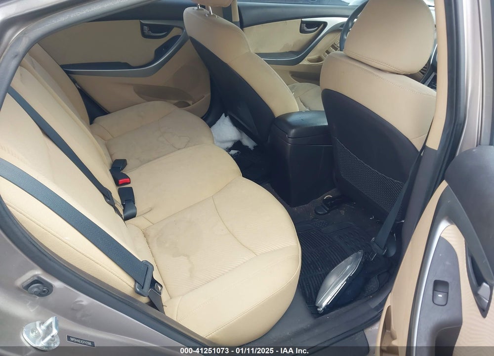2012 HYUNDAI ELANTRA VIN: 5NPDH4AEXCH142066