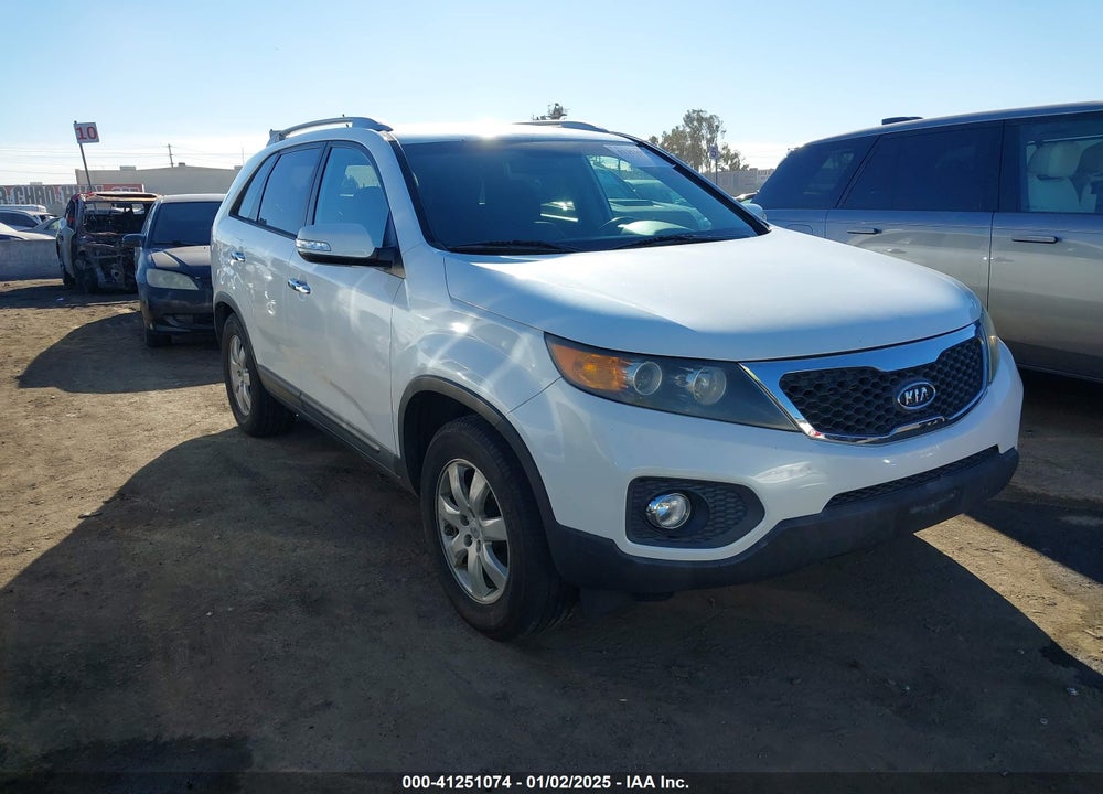 2012 KIA SORENTO LX VIN: 5XYKT3A6XCG254351