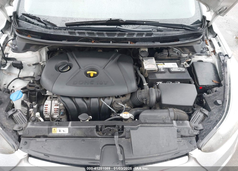 2016 HYUNDAI ELANTRA VIN: 5NPDH4AEXGH706367