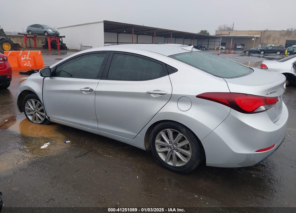 2016 HYUNDAI ELANTRA VIN: 5NPDH4AEXGH706367
