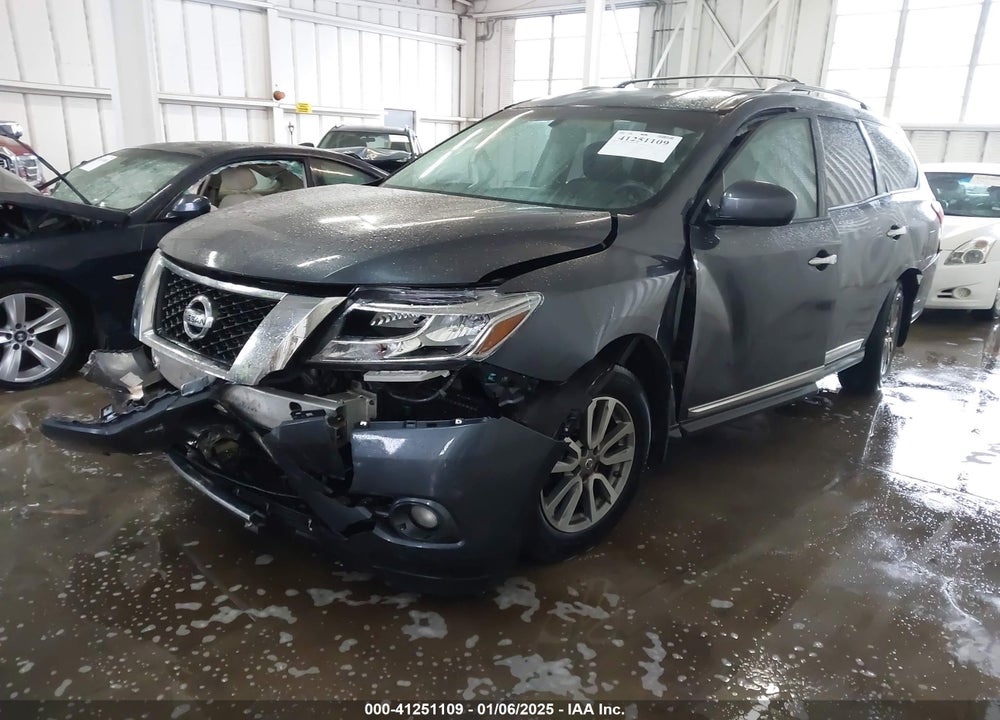 2013 NISSAN PATHFINDER VIN: 5N1AR2MN1DC647521