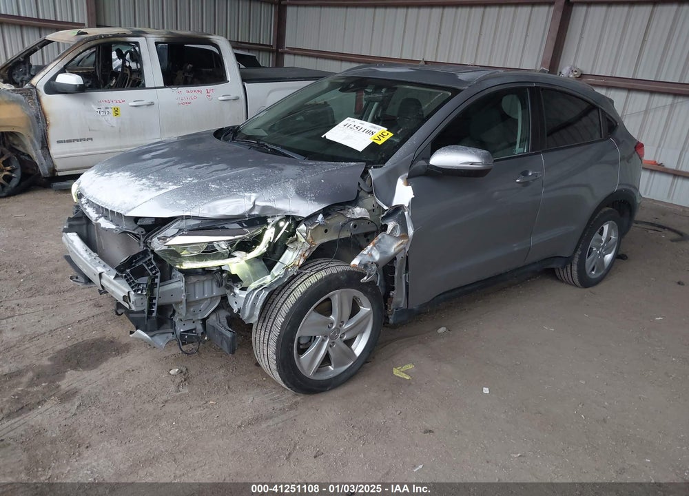 2019 HONDA HR-V EX VIN: 3CZRU6H53KM710339