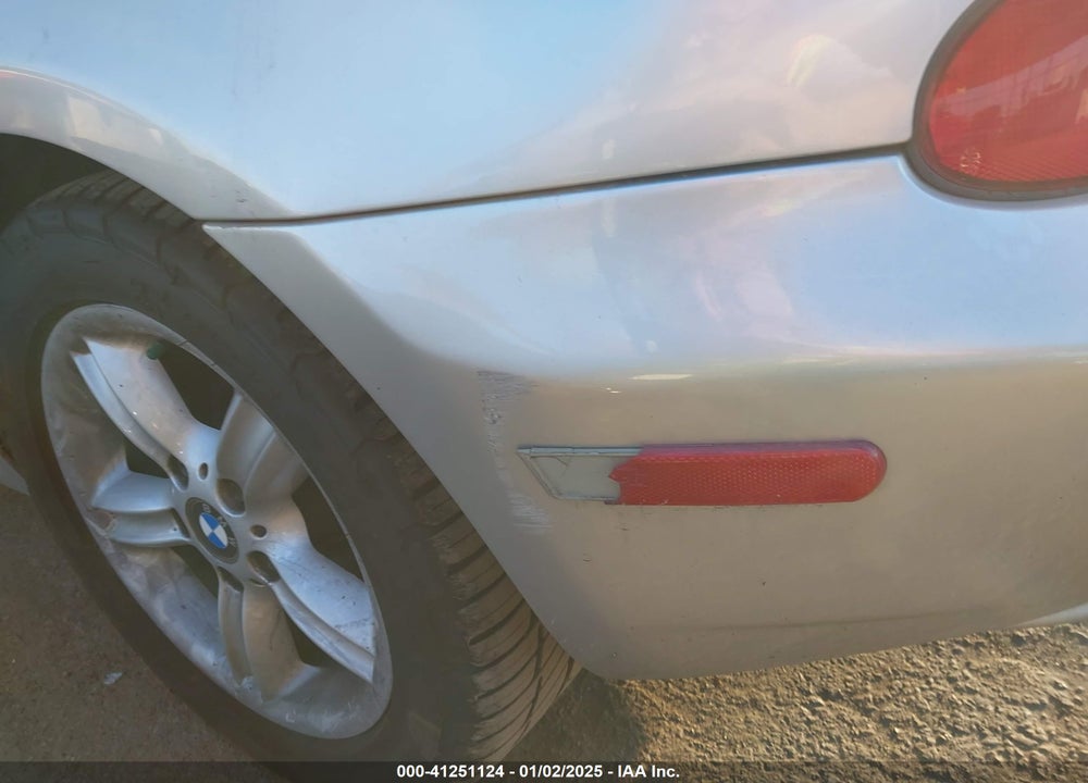 2001 BMW Z3 2.5I VIN: WBACN33431LK48934