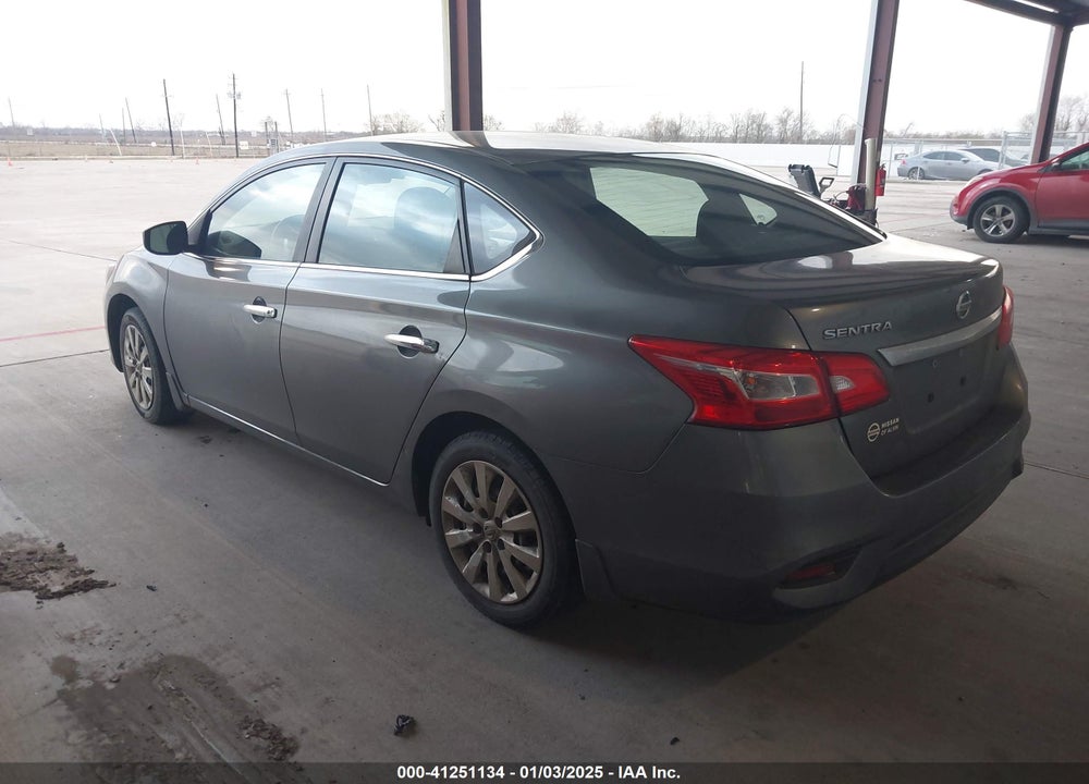 2016 NISSAN SENTRA S VIN: 3N1AB7APXGY238010