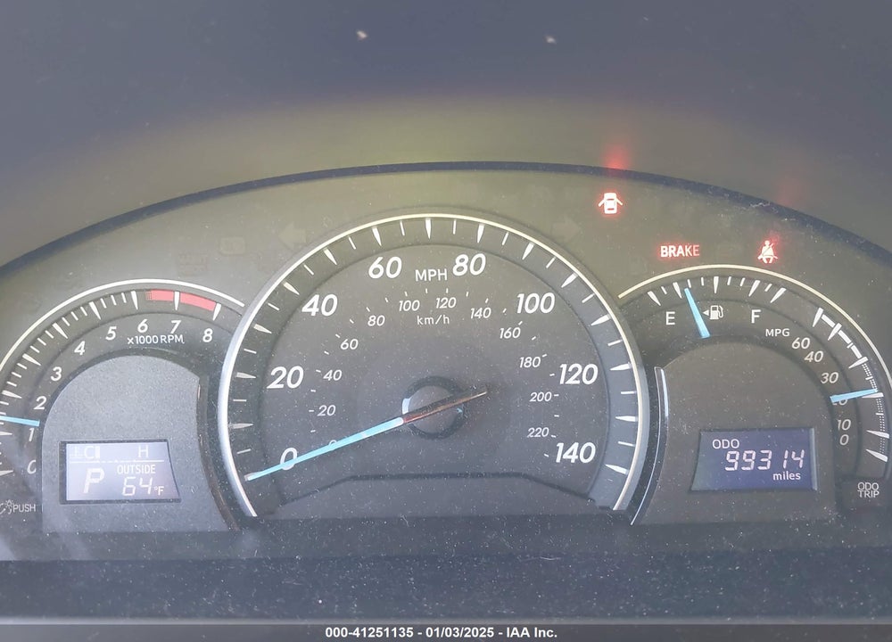 2013 TOYOTA CAMRY LE VIN: 4T1BF1FK8DU227730