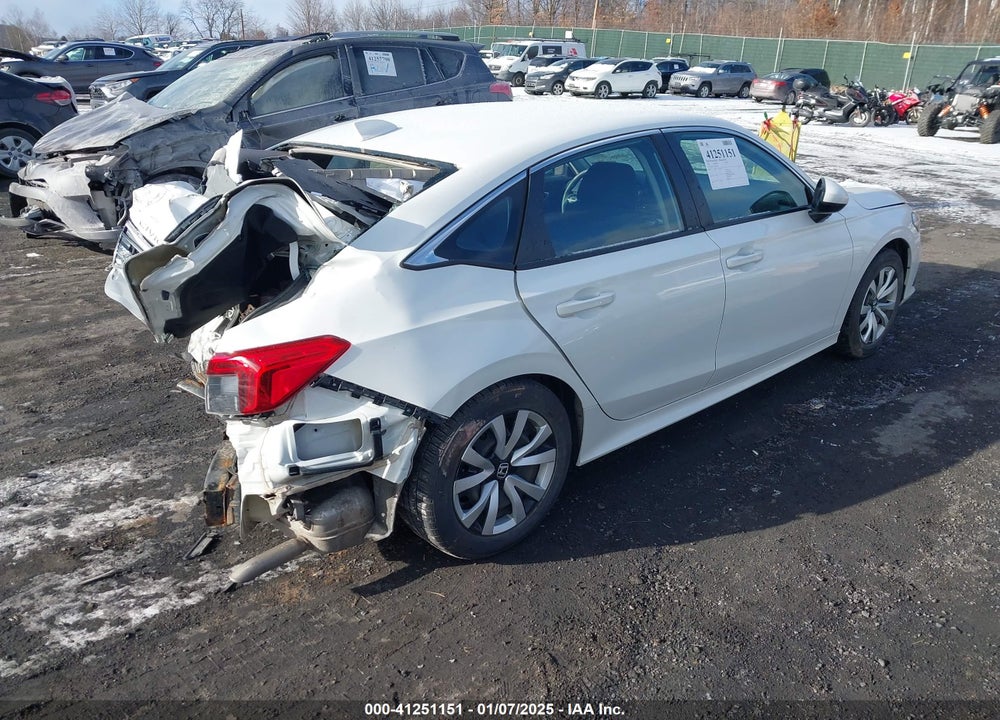 2022 HONDA CIVIC VIN: 2HGFE2F22NH511729