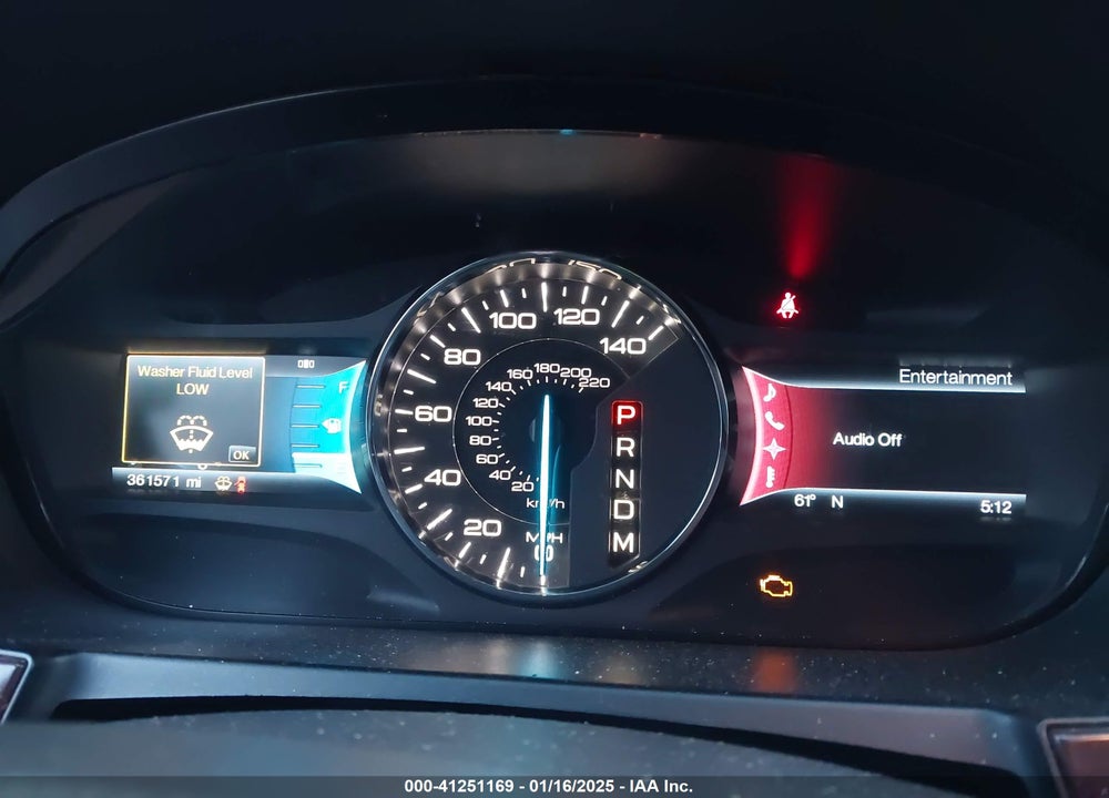 2012 FORD EDGE LIMITED VIN: 2FMDK3KCXCBA56286