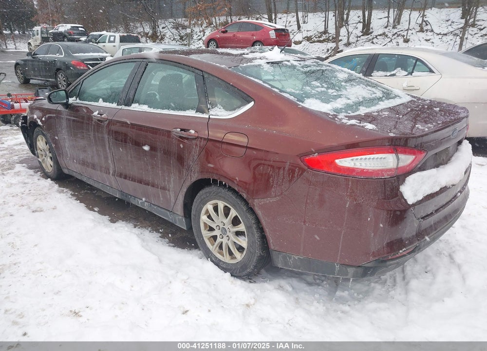 2016 FORD FUSION VIN: 3FA6P0G73GR352899