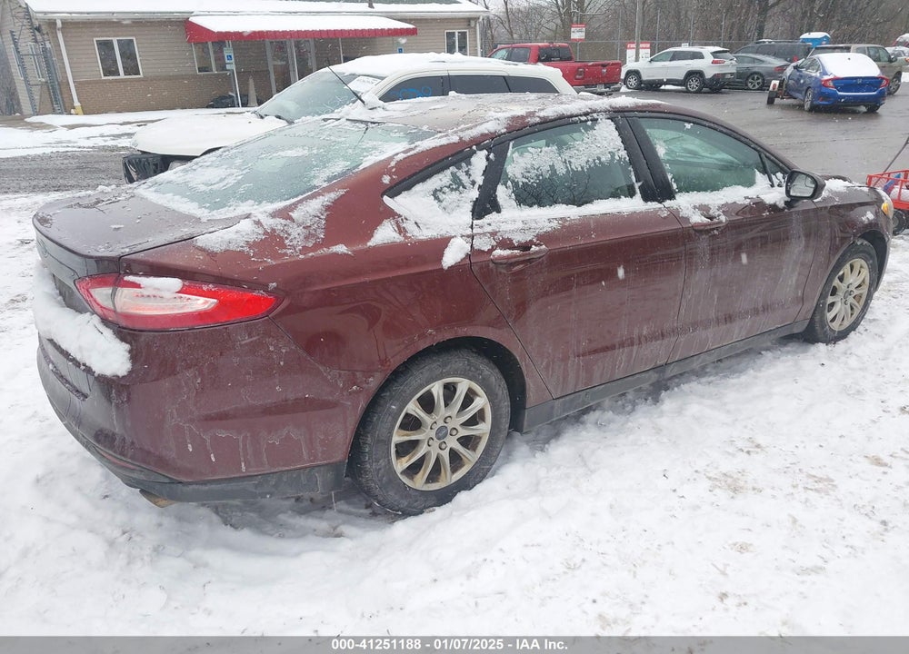 2016 FORD FUSION VIN: 3FA6P0G73GR352899