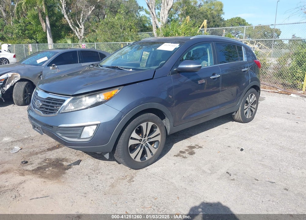 2012 KIA SPORTAGE EX VIN: KNDPC3A26C7190034