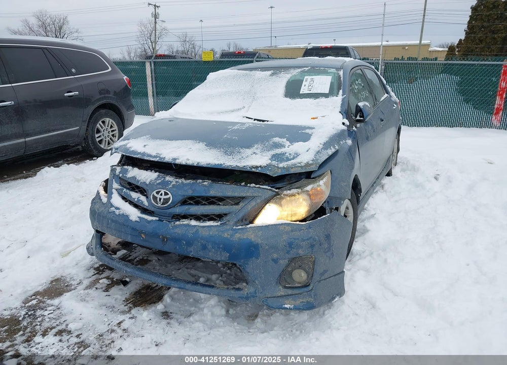 2013 TOYOTA COROLLA S VIN: 5YFBU4EE6DP170934