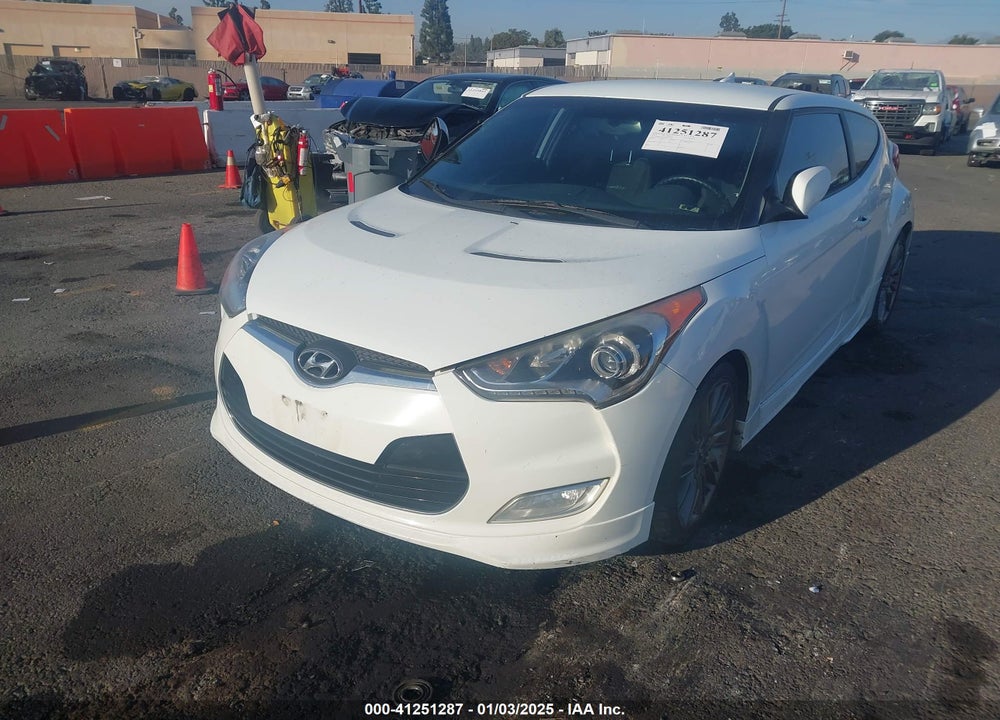 2013 HYUNDAI VELOSTER VIN: KMHTC6AD7DU134703