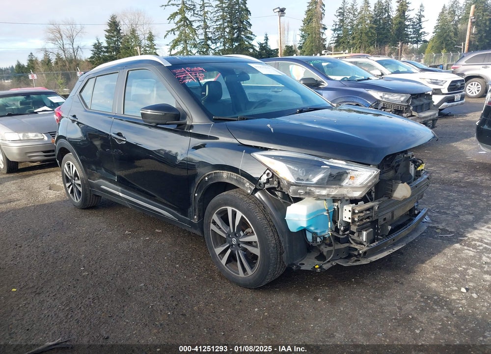 2019 NISSAN KICKS SR VIN: 3N1CP5CU5KL491856
