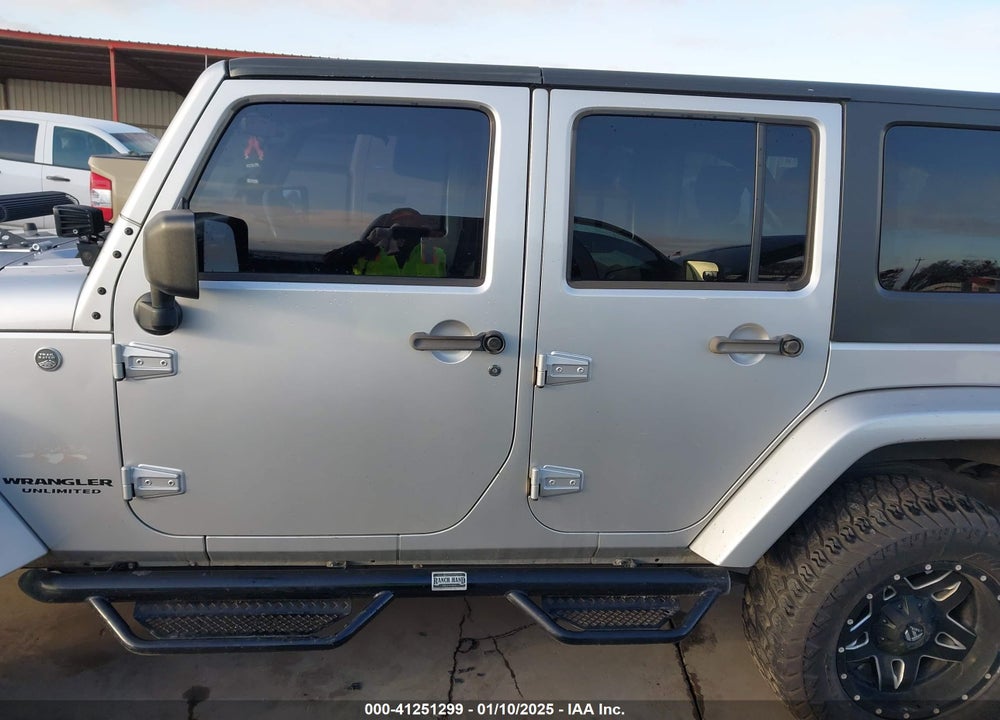 2007 JEEP WRANGLER UNLIMITED SAHARA VIN: 1J8GA59127L133283