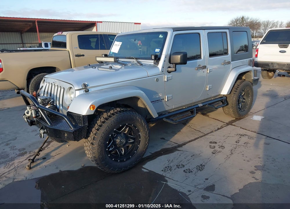 2007 JEEP WRANGLER UNLIMITED SAHARA VIN: 1J8GA59127L133283