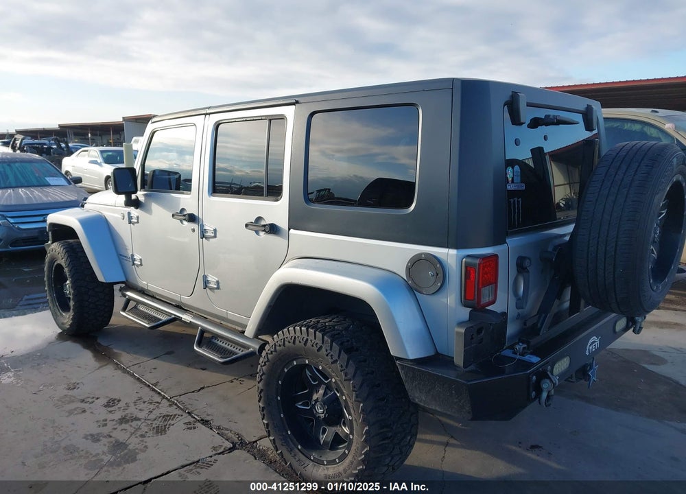 2007 JEEP WRANGLER UNLIMITED SAHARA VIN: 1J8GA59127L133283
