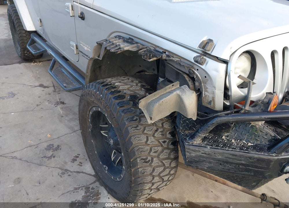 2007 JEEP WRANGLER UNLIMITED SAHARA VIN: 1J8GA59127L133283