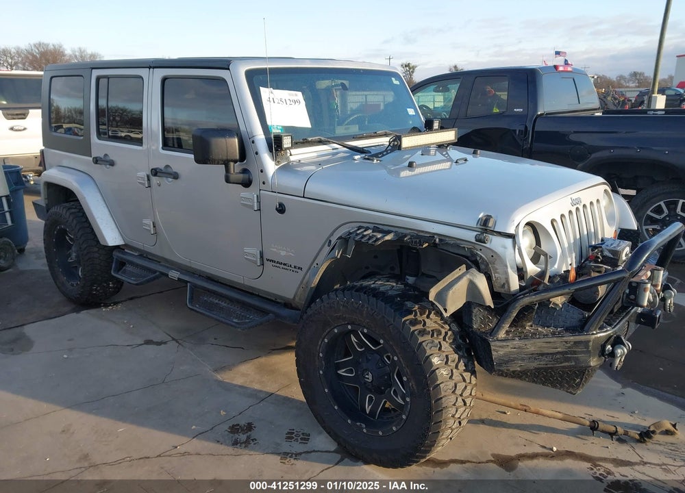 2007 JEEP WRANGLER UNLIMITED SAHARA VIN: 1J8GA59127L133283