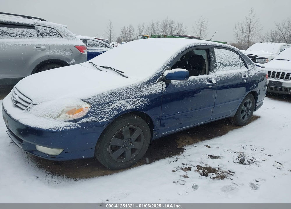 2004 TOYOTA COROLLA S VIN: 2T1BR32E74C262506
