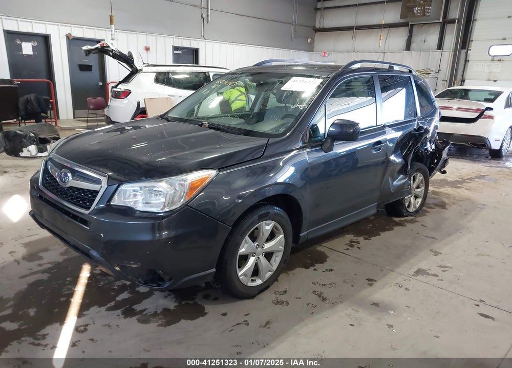 2015 SUBARU FORESTER 2.5I PREMIUM VIN: JF2SJAGC9FH491224