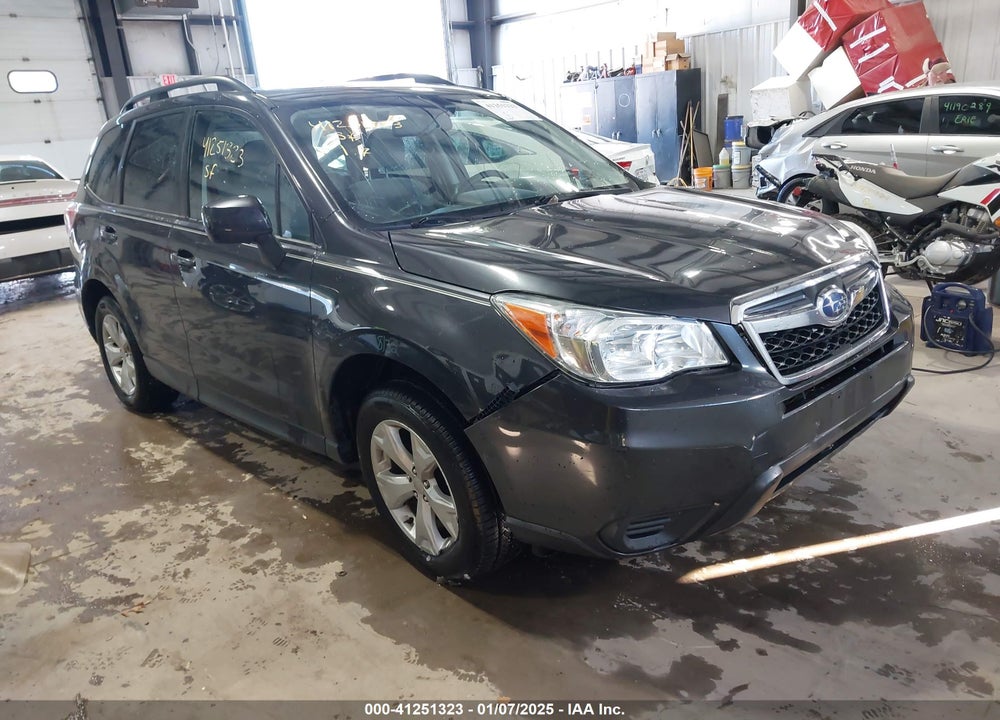 2015 SUBARU FORESTER 2.5I PREMIUM VIN: JF2SJAGC9FH491224