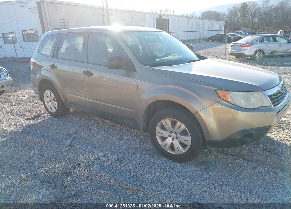 2009 SUBARU FORESTER 2.5X VIN: JF2SH61659G786343
