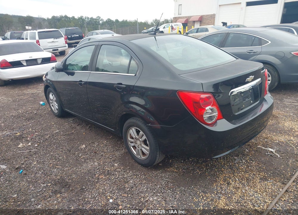 2013 CHEVROLET SONIC LT AUTO VIN: 1G1JC5SH8D4197888