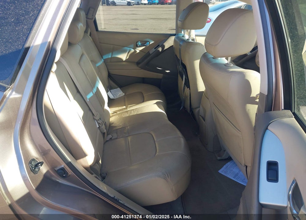2012 NISSAN MURANO SL VIN: JN8AZ1MW6CW223258