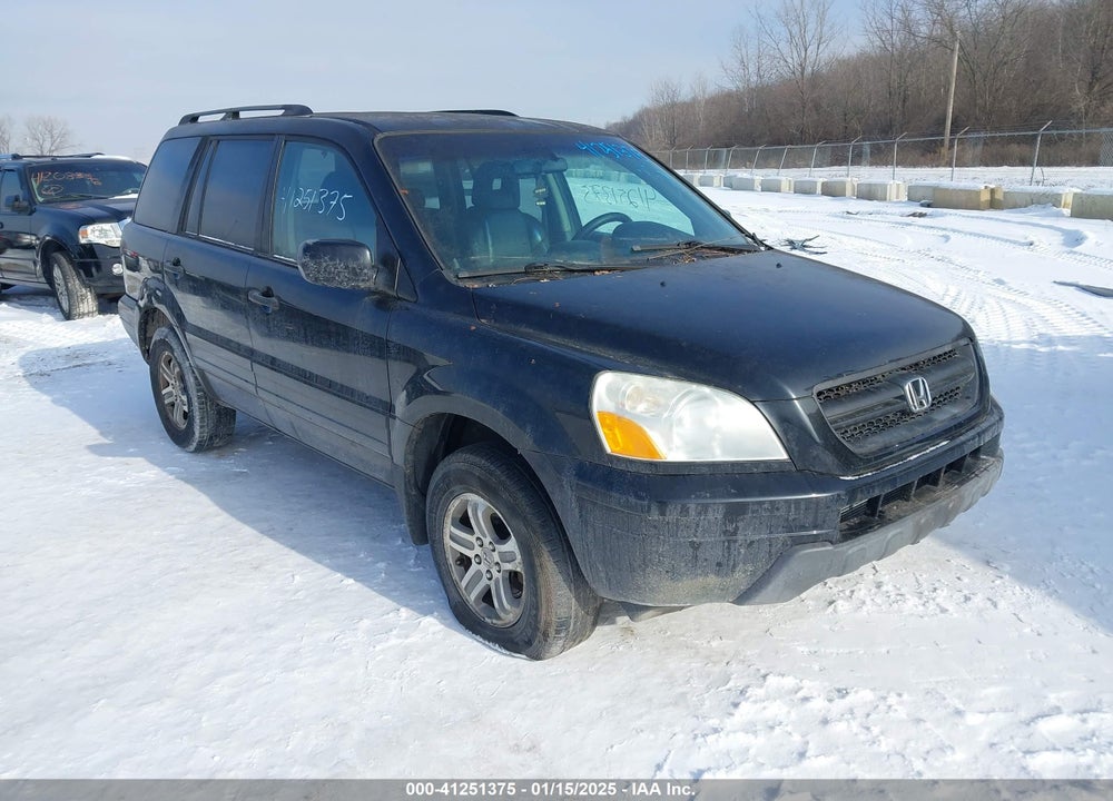 2003 HONDA PILOT EX-L VIN: 2HKYF18653H557221