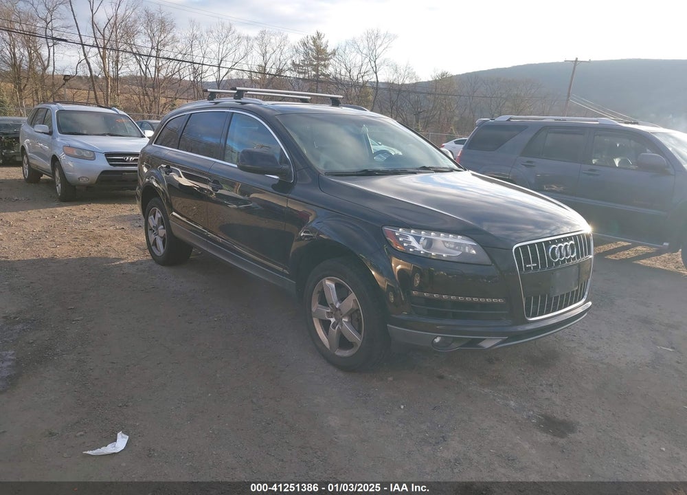 2013 AUDI Q7 3.0T PREMIUM VIN: WA1LGBFEXDD005707