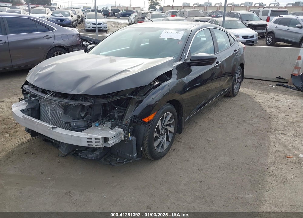 2018 HONDA CIVIC VIN: 19XFC2F76JE200519