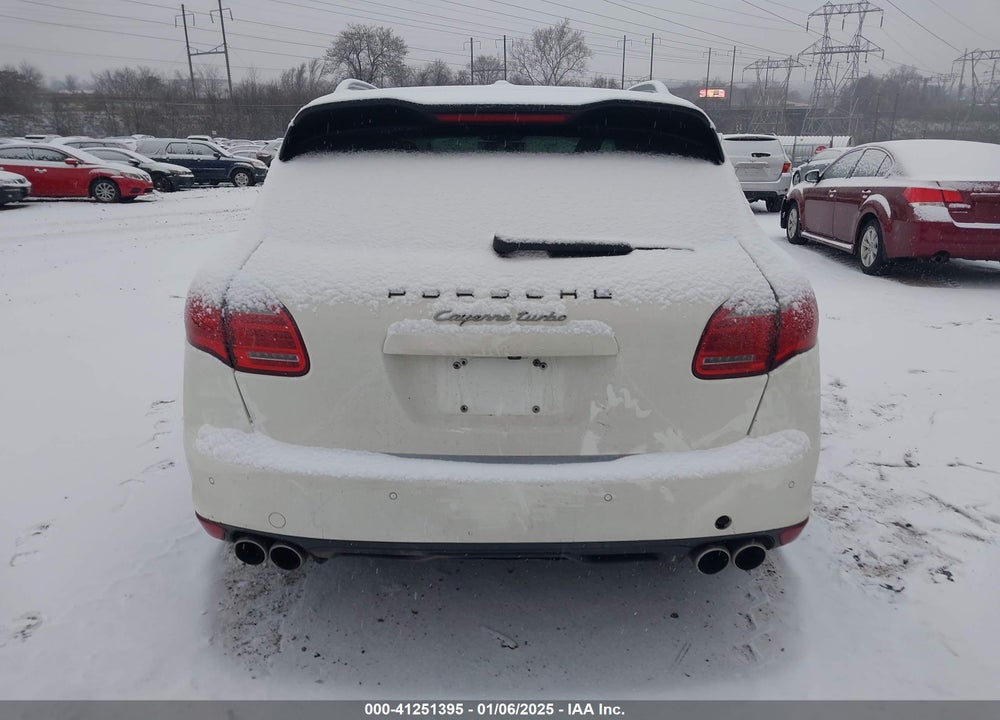 2011 PORSCHE CAYENNE TURBO VIN: WP1AC2A23BLA88193