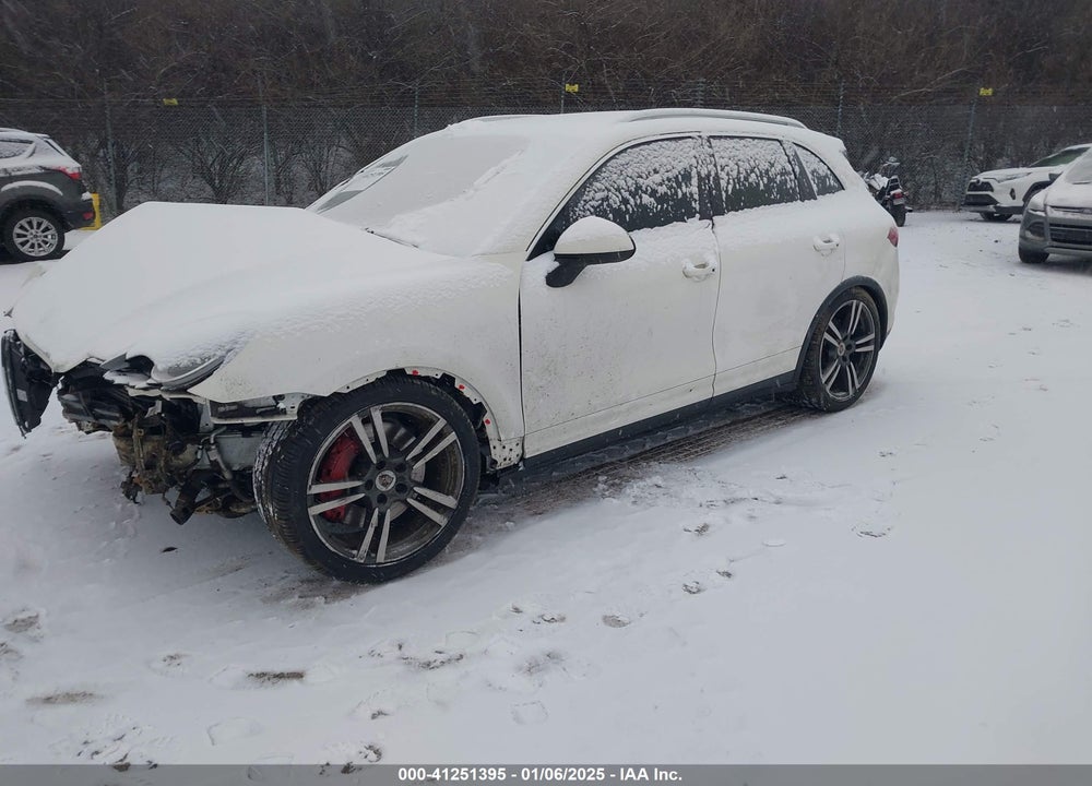2011 PORSCHE CAYENNE TURBO VIN: WP1AC2A23BLA88193
