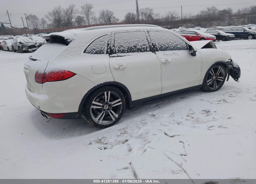 2011 PORSCHE CAYENNE TURBO VIN: WP1AC2A23BLA88193