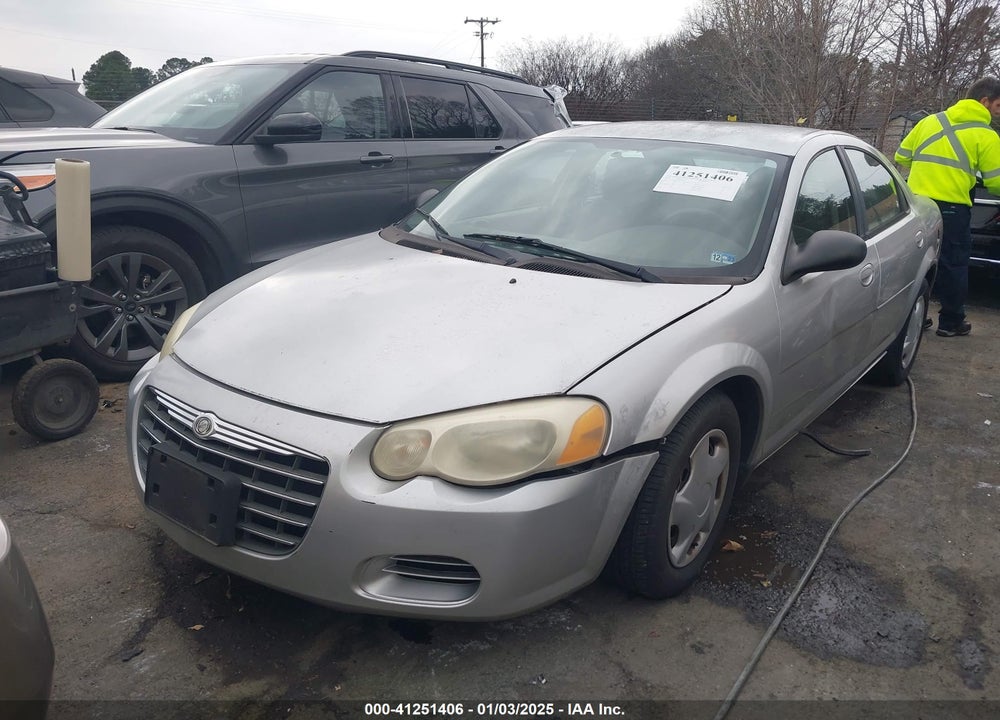 2004 CHRYSLER SEBRING LX VIN: 1C3EL46R74N374208