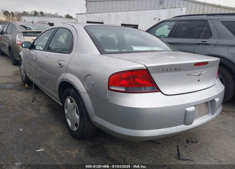 2004 CHRYSLER SEBRING LX VIN: 1C3EL46R74N374208