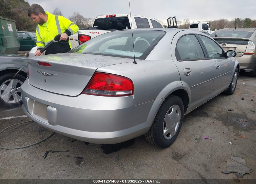 2004 CHRYSLER SEBRING LX VIN: 1C3EL46R74N374208